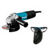 Машина шлифовальная угловая Makita 9558HNR + очки защитные Makita PGW-180110/CLEAR